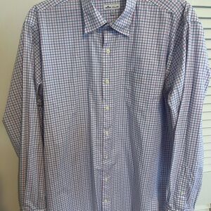 Peter Millar Multicolor Checkered Button Down Shirt